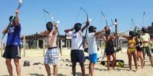 bedrijfsuitje scheveningen strandtent activiteiten  bbq