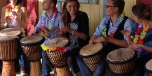 bedrijfsuitje scheveningen strandtent activiteiten  bbq